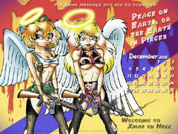 Xmas Avenging Angels Small Cal