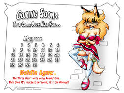 Goldie Calendar Small