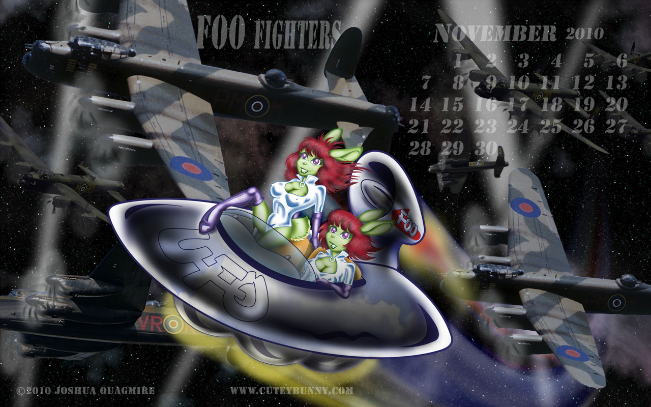 Foo Fighter Calendar Pix