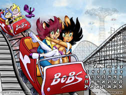 Coaster Cuties - Small Calendar Pix