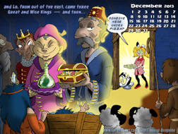 Small Pizza calendar pix