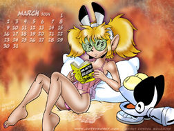 Bunz & Katz Small Calendar Pix