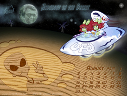 Art Bell Small Calendar pix