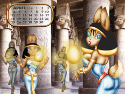 Dendera small calendar pix