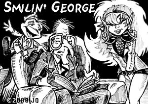 Smilin' Geoge plate