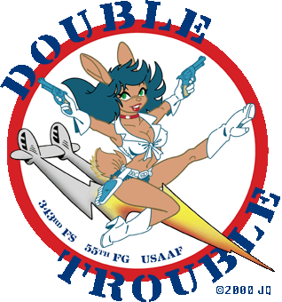 Double Trouble Nose Art
